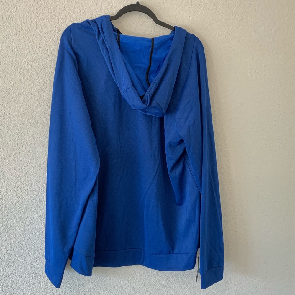 NWT Nike Therma Navy Blue Sport Zip Hoodie Large - Picture 3 of 5